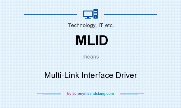 What does MLID mean? It stands for Multi-Link Interface Driver
