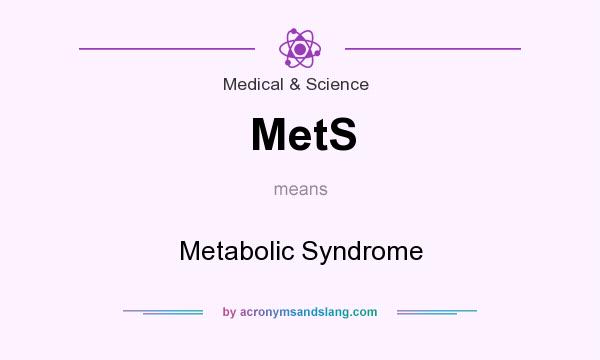 What does MetS mean? It stands for Metabolic Syndrome