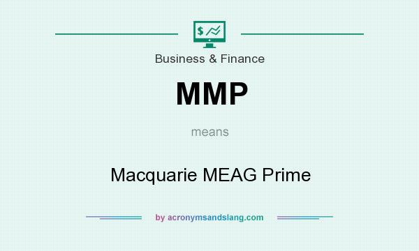 What does MMP mean? It stands for Macquarie MEAG Prime
