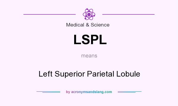 What does LSPL mean? It stands for Left Superior Parietal Lobule