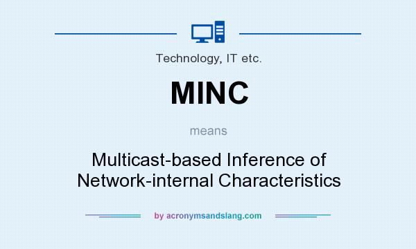What does MINC mean? It stands for Multicast-based Inference of Network-internal Characteristics