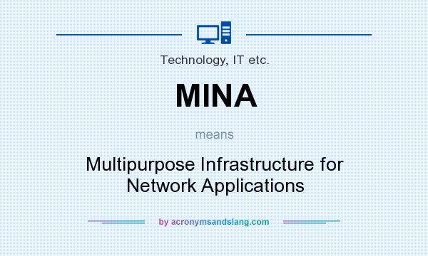 What does MINA mean? It stands for Multipurpose Infrastructure for Network Applications