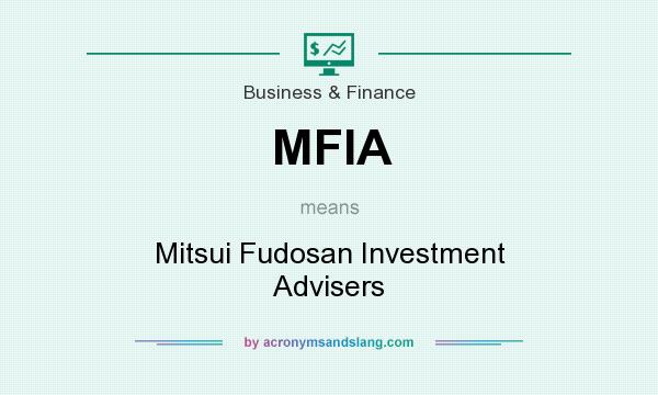 What does MFIA mean? It stands for Mitsui Fudosan Investment Advisers