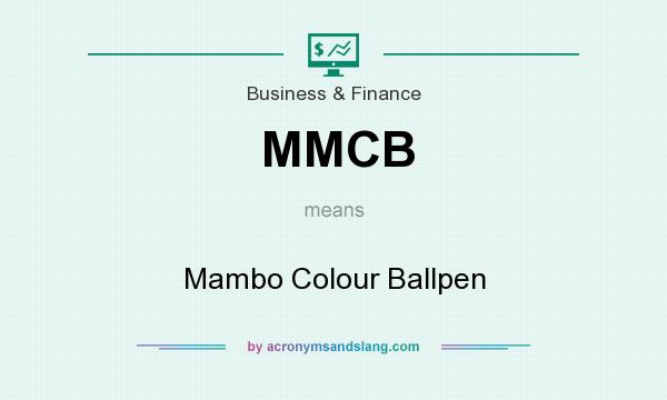 What does MMCB mean? It stands for Mambo Colour Ballpen