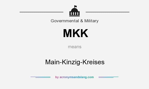 What does MKK mean? It stands for Main-Kinzig-Kreises