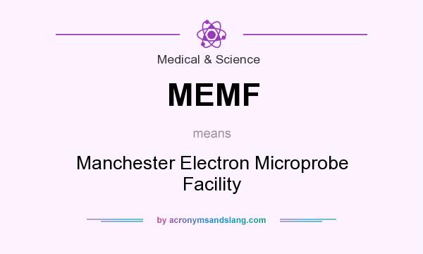 What does MEMF mean? It stands for Manchester Electron Microprobe Facility