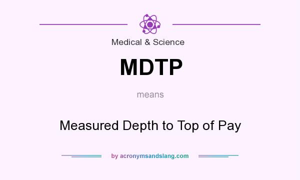 What does MDTP mean? It stands for Measured Depth to Top of Pay