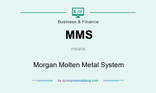What does MMS mean? It stands for Morgan Molten Metal System
