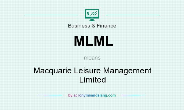 What does MLML mean? It stands for Macquarie Leisure Management Limited