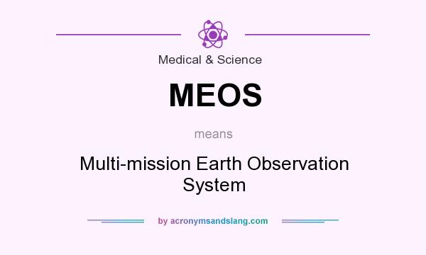 What does MEOS mean? It stands for Multi-mission Earth Observation System
