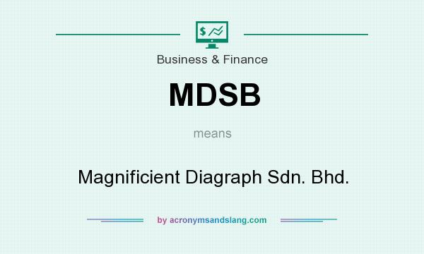 What does MDSB mean? It stands for Magnificient Diagraph Sdn. Bhd.