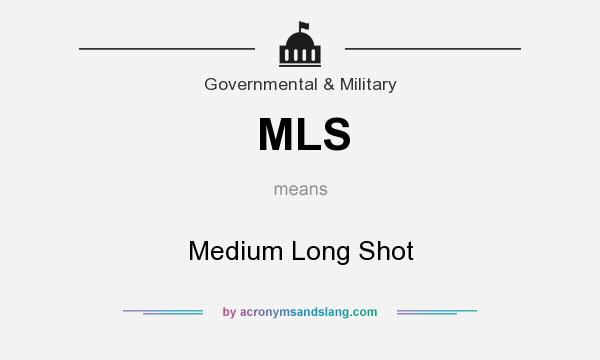 What does MLS mean? It stands for Medium Long Shot