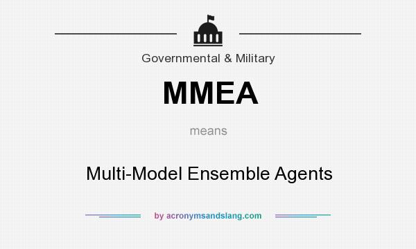 What does MMEA mean? It stands for Multi-Model Ensemble Agents