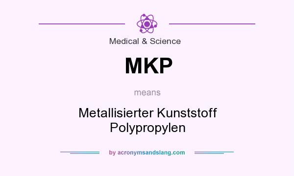 What does MKP mean? It stands for Metallisierter Kunststoff Polypropylen
