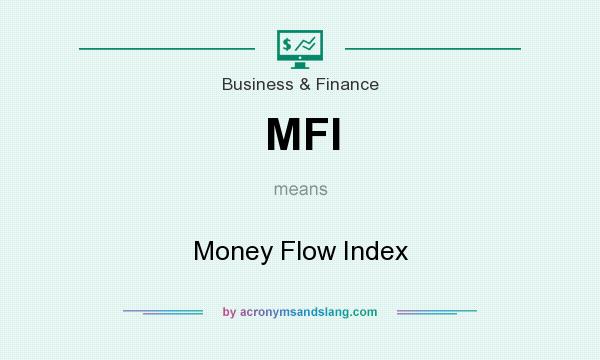 What does MFI mean? It stands for Money Flow Index