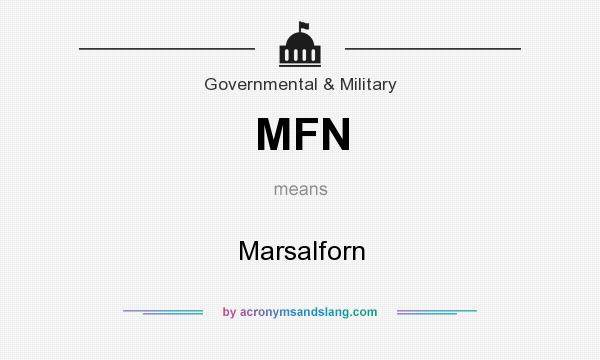 What does MFN mean? It stands for Marsalforn