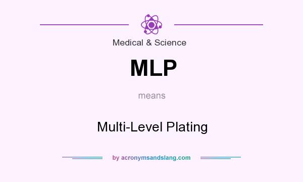 What does MLP mean? It stands for Multi-Level Plating