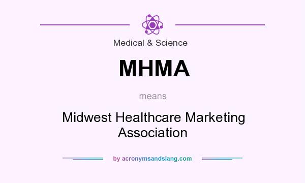 What does MHMA mean? It stands for Midwest Healthcare Marketing Association