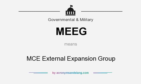 What does MEEG mean? It stands for MCE External Expansion Group