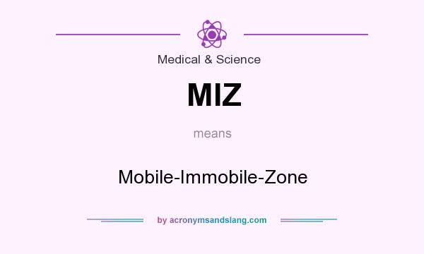 What does MIZ mean? It stands for Mobile-Immobile-Zone