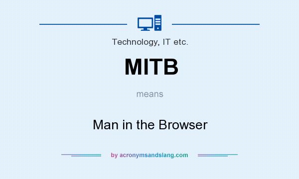 What does MITB mean? It stands for Man in the Browser