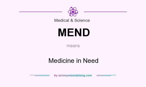 Mend meaning