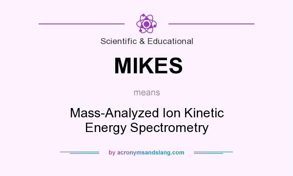 What does MIKES mean? It stands for Mass-Analyzed Ion Kinetic Energy Spectrometry