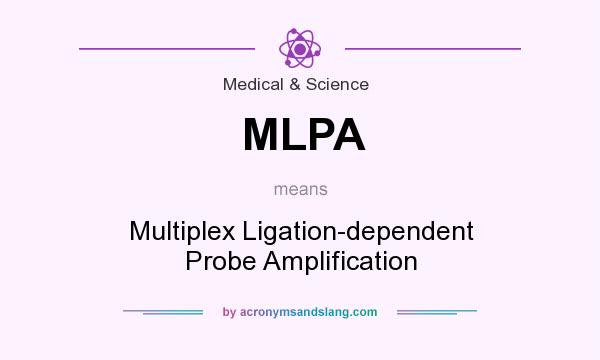 What does MLPA mean? It stands for Multiplex Ligation-dependent Probe Amplification