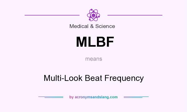 What does MLBF mean? It stands for Multi-Look Beat Frequency
