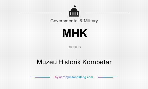 What does MHK mean? It stands for Muzeu Historik Kombetar
