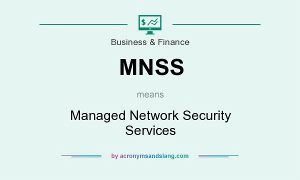 What does MNSS mean? It stands for Managed Network Security Services