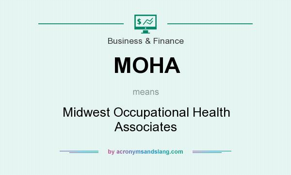 What does MOHA mean? It stands for Midwest Occupational Health Associates