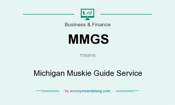 What does MMGS mean? It stands for Michigan Muskie Guide Service