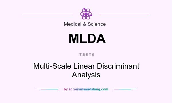 What does MLDA mean? It stands for Multi-Scale Linear Discriminant Analysis