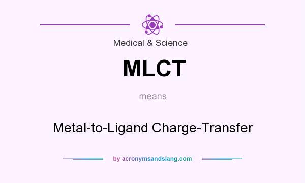 What does MLCT mean? It stands for Metal-to-Ligand Charge-Transfer