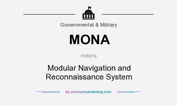 What does MONA mean? It stands for Modular Navigation and Reconnaissance System
