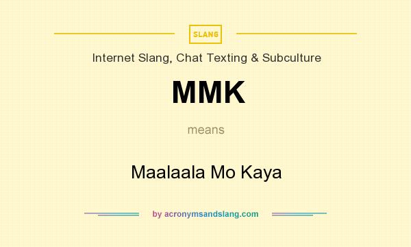 What does MMK mean? It stands for Maalaala Mo Kaya