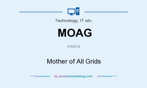 What does MOAG mean? It stands for Mother of All Grids
