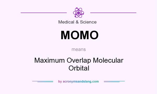 What does MOMO mean? It stands for Maximum Overlap Molecular Orbital