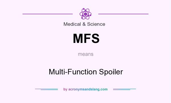 What does MFS mean? It stands for Multi-Function Spoiler