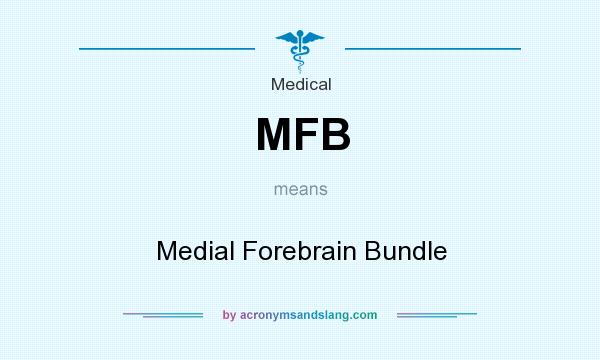 What does MFB mean? It stands for Medial Forebrain Bundle