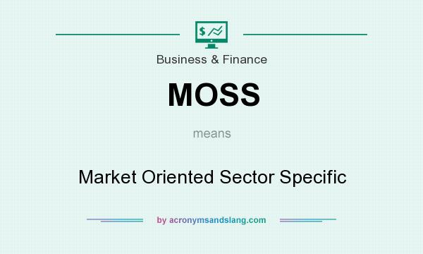 What does MOSS mean? It stands for Market Oriented Sector Specific