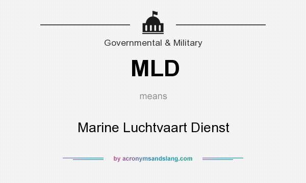 What does MLD mean? It stands for Marine Luchtvaart Dienst