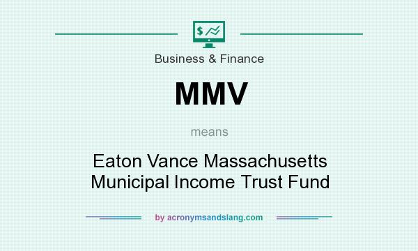 What does MMV mean? It stands for Eaton Vance Massachusetts Municipal Income Trust Fund