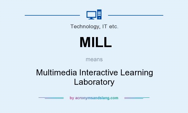 What does MILL mean? It stands for Multimedia Interactive Learning Laboratory