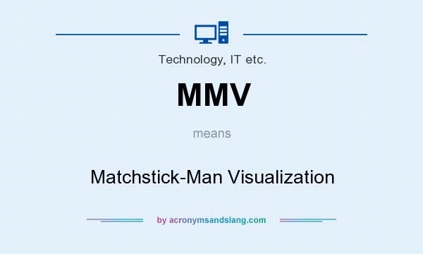 What does MMV mean? It stands for Matchstick-Man Visualization