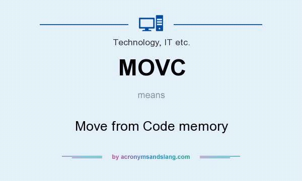 What does MOVC mean? It stands for Move from Code memory