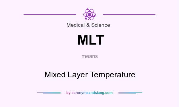 What does MLT mean? It stands for Mixed Layer Temperature