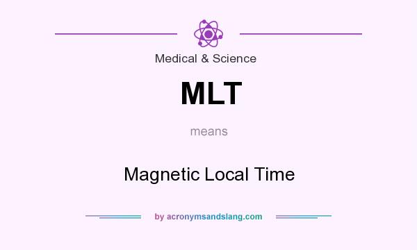 What does MLT mean? It stands for Magnetic Local Time
