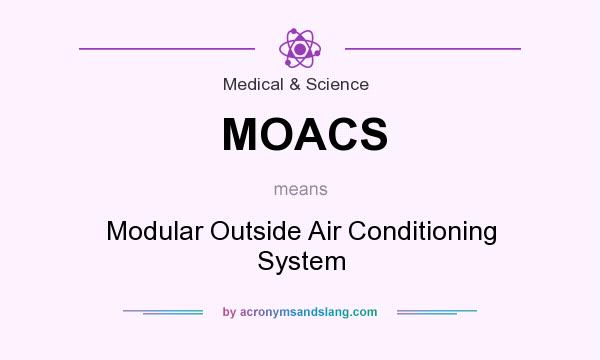 What does MOACS mean? It stands for Modular Outside Air Conditioning System